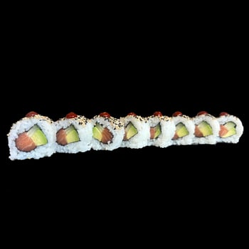 Spicy Lachs Inside Out Roll (46)