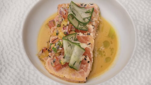 Salmon Tataki