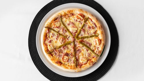 Pizza Spargel Spezial Pizza Spargel Spezial