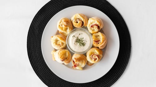 Pizzabrötchen Käse & Schinken