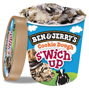 Ben and jerry's : Coockie Dough S'wich up