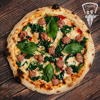 Pizza  Salciccia Spinaci ø 32cm