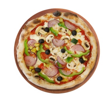 Pizza Vegetarisch Familie