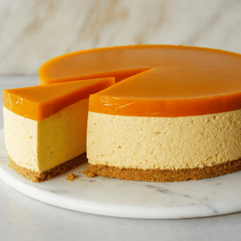 hausgemachter Mango Cheesecake
