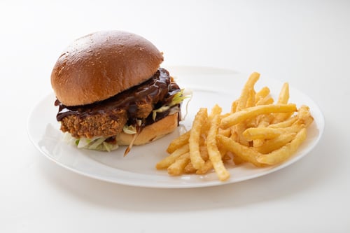 BBQ Crispy Chicken Burger (Menu)