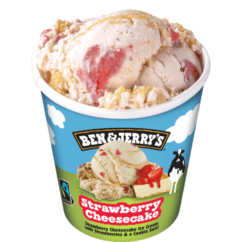 Ben & Jerry's Strawberry Cheesecake