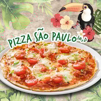 Pizza Sao Paulo 60x40cm Pizza Sao Paulo 60x40cm