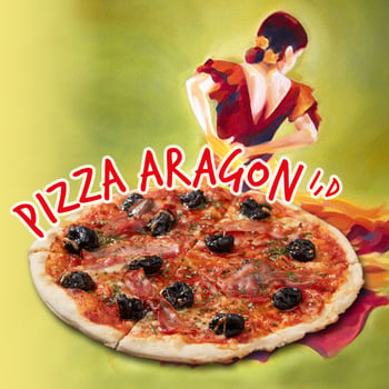 Pizza Aragon 60x40cm