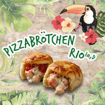 Pizzabrötchen Rio