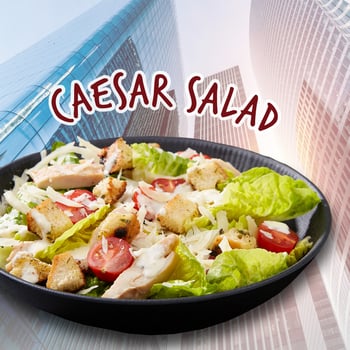 Caesar Salad mit Ceasar Dressing Caesar Salad mit Ceasar Dressing