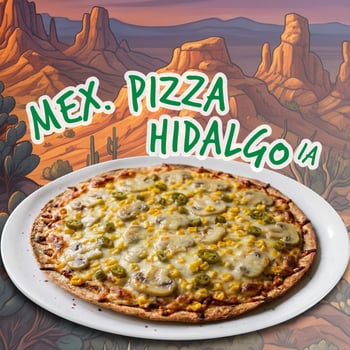 Mexikanische Pizza Hidalgo Ø 28cm Mexikanische Pizza Hidalgo Ø 28cm
