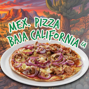 Mexikanische Pizza Baja California Ø 28cm Mexikanische Pizza Baja California Ø 28cm