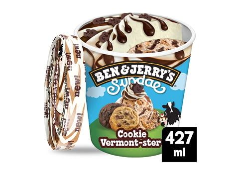 Ben & Jerry's Cookie Vermont-ster (427ml)