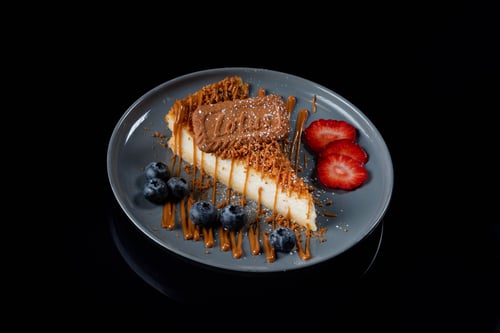 Käsekuchen mit Lotus