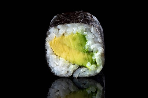 (75) Avocado Maki  (Vegan)