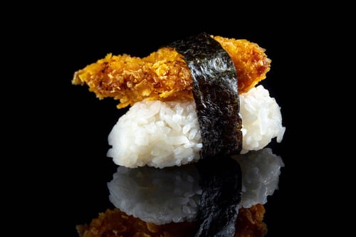 (54) Crispy Chicken Nigiri 
