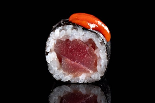 (85b) Hot Tuna Maki (scharf)