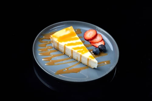 Käsekuchen mit Toffee