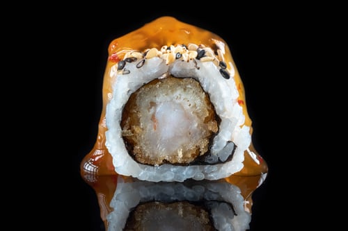 (160) California Tempura Garnelen 