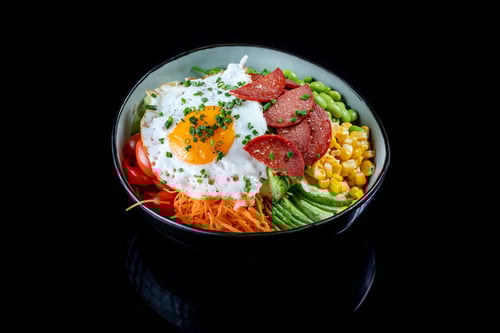 Egg-Sucuk-Bowl Egg-Sucuk-Bowl