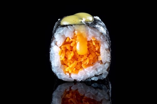 (74) Carrot Maki (Vegan)