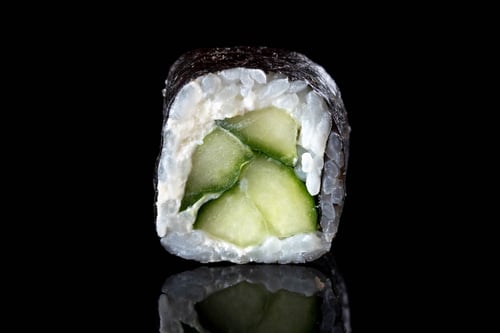 (71a) Gurke Maki mit Frischkäse