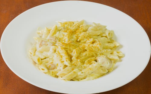 Pasta Curry Hähnchen 