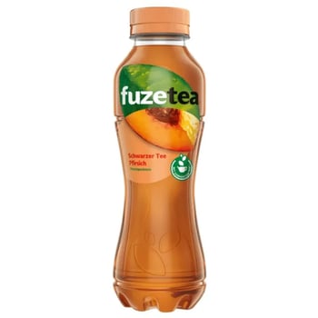 Fuze tea Schwarzer Tee Pfirsich 0,4L