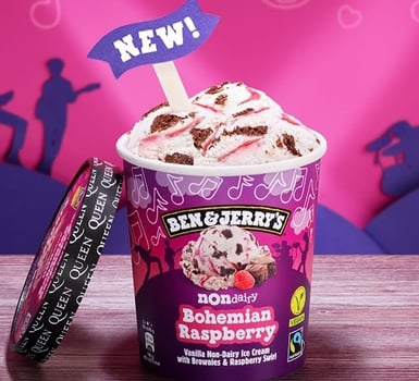 Ben & jerrys Bohemian Raspberry vegan 465ml
