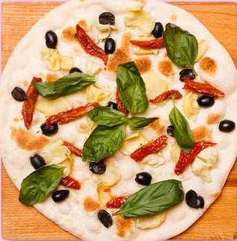Focaccia Artischoken 