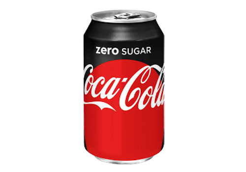 Coca-Cola zero blikje 33cl