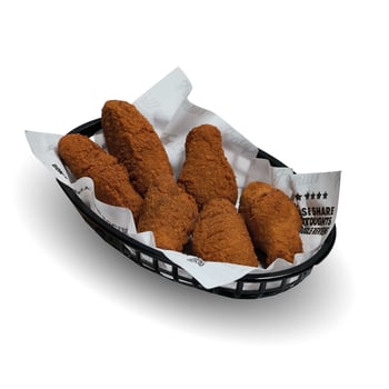 Battered Fried Chicken Wings