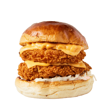 Double Nashville Hot Chicken Burger