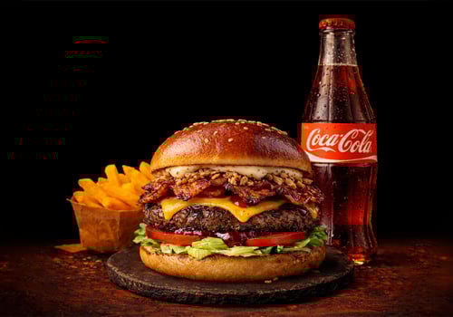 BBQ Bacon Crunch Menü