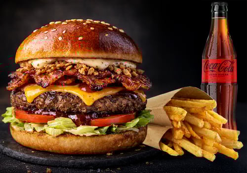 BBQ Bacon Crunch Menü