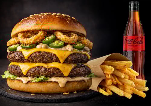 Double Cheese Tower Menü