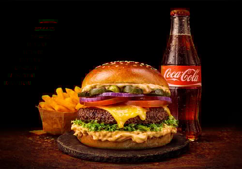 Hot Chili Cheese Burger Menü