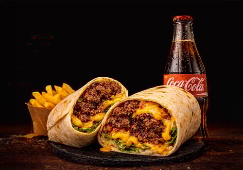 Burger Wrap Menü Burger Wrap Menü