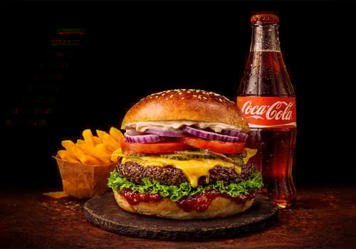 Cheeseburger Royal Menü