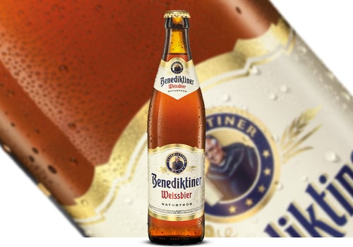 Benediktiner Weissbier Naturtrüb, 0,5L