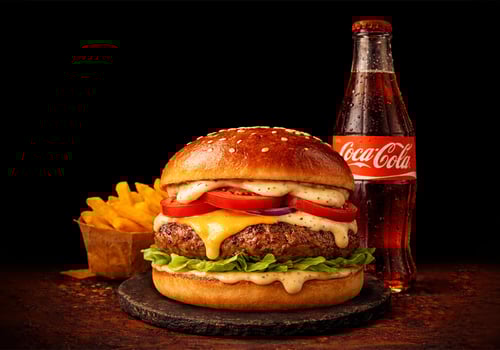 Truffle Burger Menü