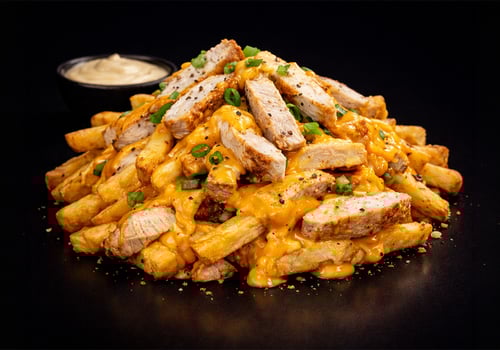 Chicken Cheese Fries Chicken Cheese Fries