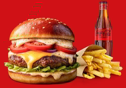 Truffle Burger Menü