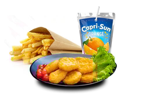 Kidsmenü Chicken Nuggets
