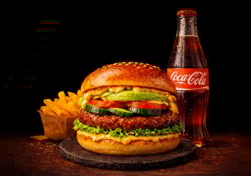 Avocado Burger Menü