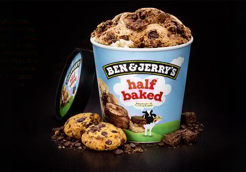 Ben & Jerrys Half Baked 465ml / 406g Ben & Jerrys Half Baked 465ml / 406g