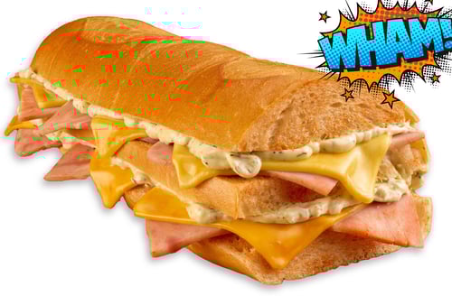 Doppeldecker Croque Schinken