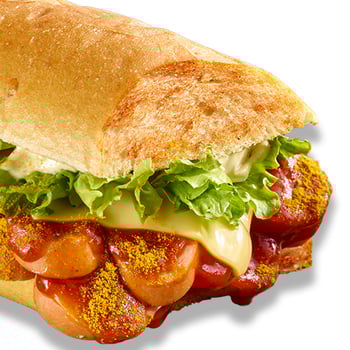 Croque Currywurst