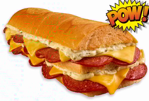 Doppeldecker Croque Sucuk