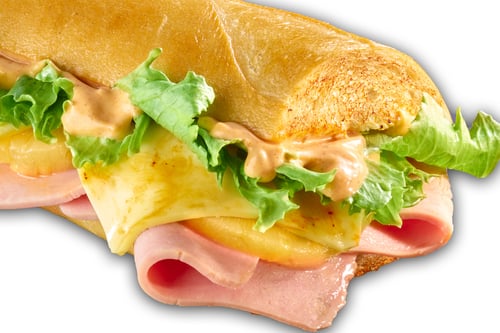 Croque Schinken-Ananas Croque Schinken-Ananas